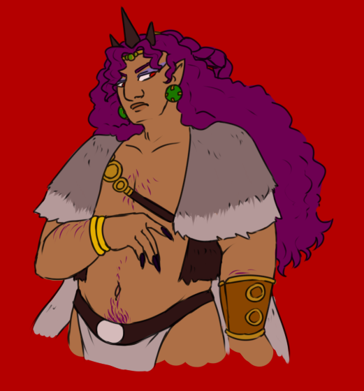 a drawing of Kars from Jojo's Bizarre Adventure: Battle Tendency. He's depicted as his younger self from the backstory sequence toward the end of Battle Tendency